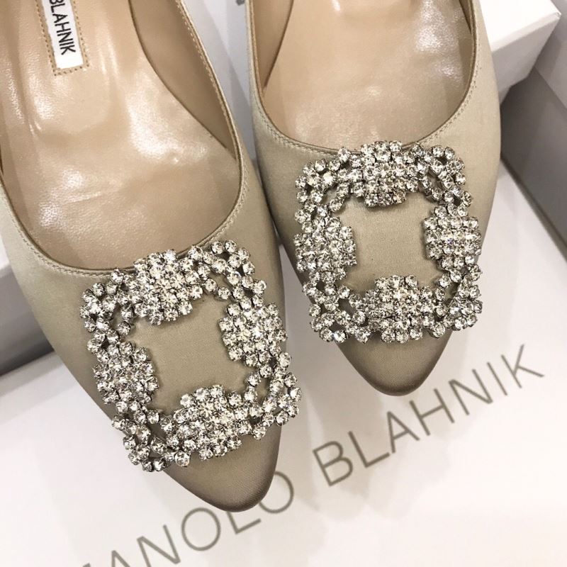 Manolo Blahnik flat shoes